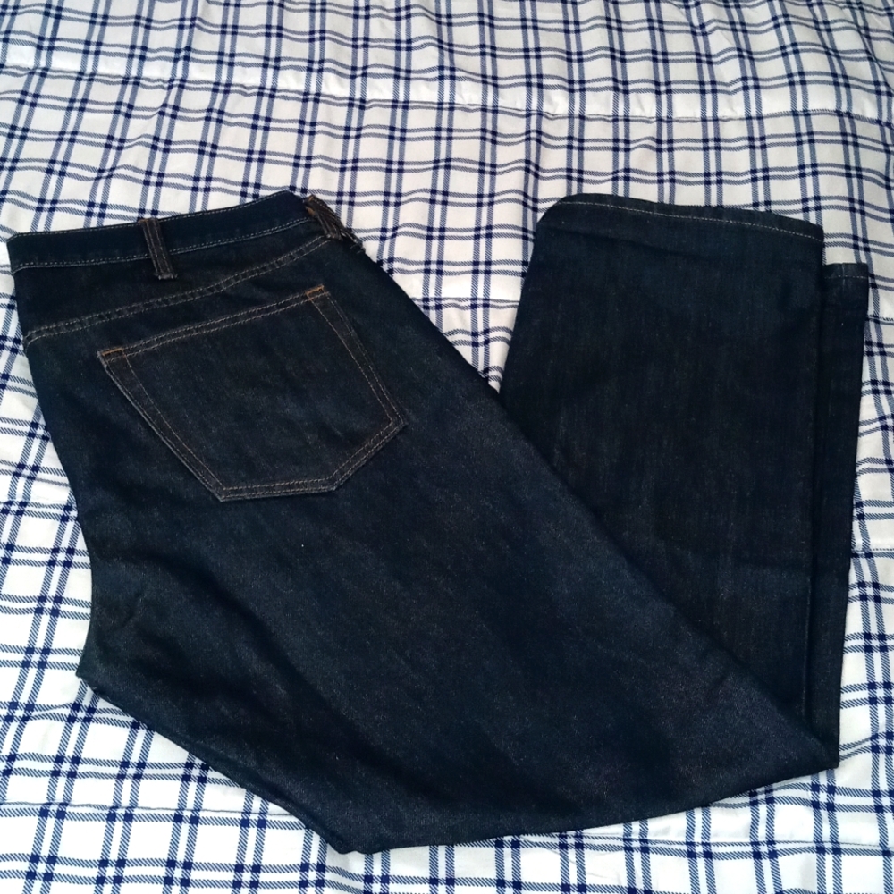 Old Navy Slim Straight Blue Jeans 38W 32L